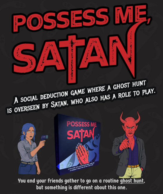 Publisher says Board Game Geek employee refused to run ad campaign citing personal experience with demonic possession as reason.