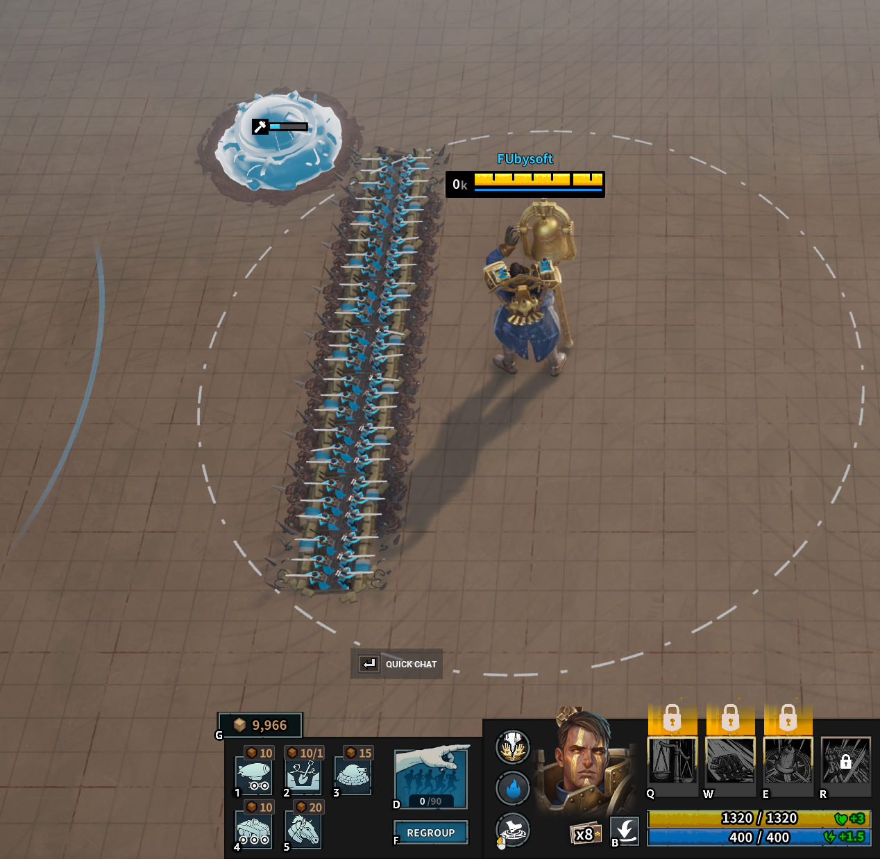 The March of Giants playtest was cool.